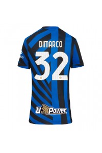 Inter Milan Federico Dimarco #32 Fotballdrakt Hjemme Klær Dame 2024-25 Korte ermer